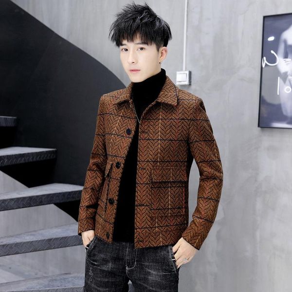 men's wool & blends autumn winter classic short jacket striped coats slim design man long-sleeved jackets size xxl xxxl teen men dress, Black
men's wool & blends autumn winter classic short jacket striped coats slim design man long-sleeved jackets size xxl xxxl teen men dress, Black