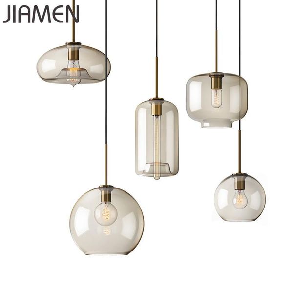 pendant lamps jiamen modern led e27 bulb lights glass hanging lamp for home bedroom living room kitchen decoration simple fixtures
pendant lamps jiamen modern led e27 bulb lights glass hanging lamp for home bedroom living room kitchen decoration simple fixtures