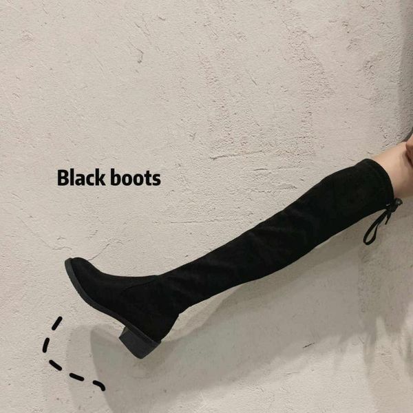 boots 2021 fall/winter women's over-the-knee long thigh high-heeled slim stretch flocking shoes, Black
boots 2021 fall/winter women's over-the-knee long thigh high-heeled slim stretch flocking shoes, Black