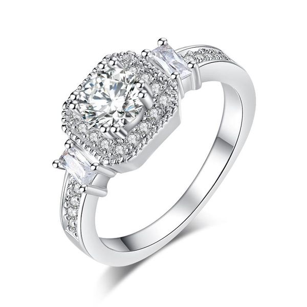 wedding rings valentine's gift korean square ring for women party gor girl, Slivery;golden
wedding rings valentine's gift korean square ring for women party gor girl, Slivery;golden