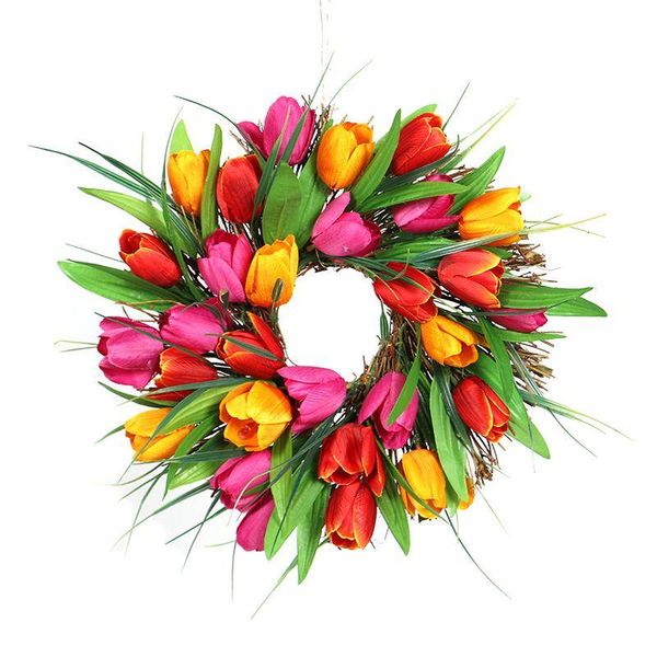 15.7 inches and 11.8 round front door decoration garland (with rattan base) halloween christmas wedding arch home garde decorative flowers &
15.7 inches and 11.8 round front door decoration garland (with rattan base) halloween christmas wedding arch home garde decorative flowers &