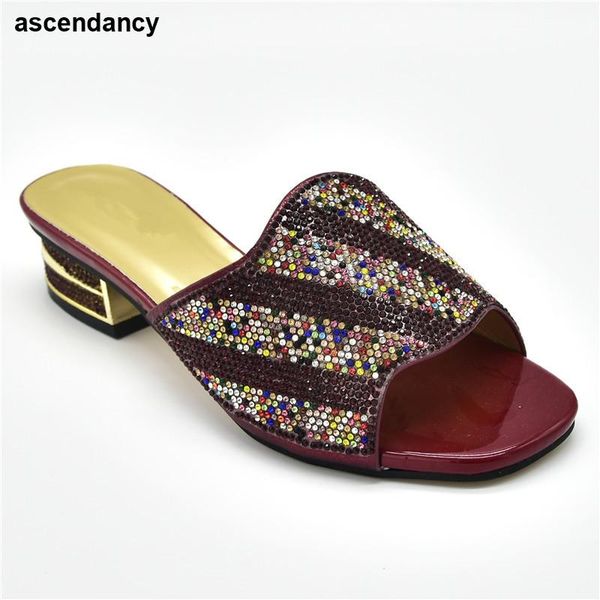 dress shoes 2021 summer women's mid heels slippers women sandals elegant nigerian pumps shoe for party ladies, Black
dress shoes 2021 summer women's mid heels slippers women sandals elegant nigerian pumps shoe for party ladies, Black