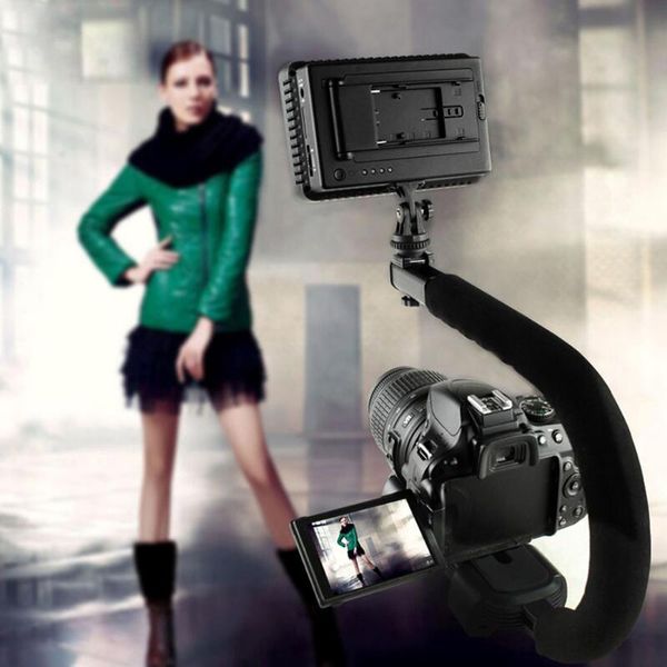 u-shaped portable handheld camera holder video handle dv bracket c-shaped steadicam stabilizer kit for slr stabilizers
u-shaped portable handheld camera holder video handle dv bracket c-shaped steadicam stabilizer kit for slr stabilizers