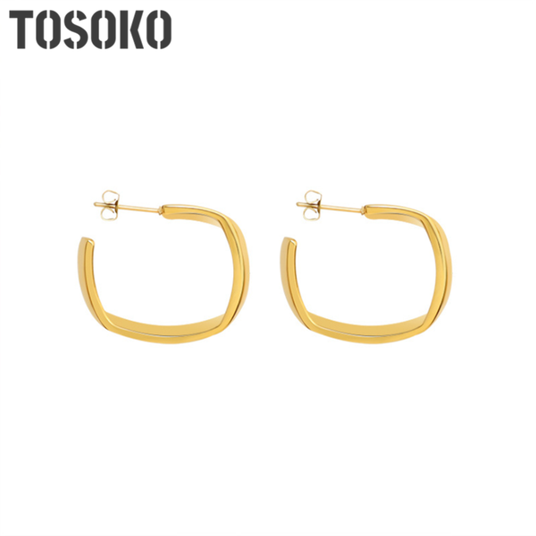dangle & chandelier tosoko stainless steel jewelry rectangular geometric earrings for women's christmas drop fashion party bsf354, Silver
dangle & chandelier tosoko stainless steel jewelry rectangular geometric earrings for women's christmas drop fashion party bsf354, Silver