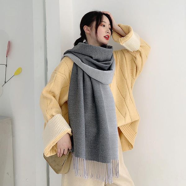 scarves brand designer scarf for women winter cashmere luxury thick warm pashmina bandana shawls lady wraps blanket 2021, Blue;gray
scarves brand designer scarf for women winter cashmere luxury thick warm pashmina bandana shawls lady wraps blanket 2021, Blue;gray