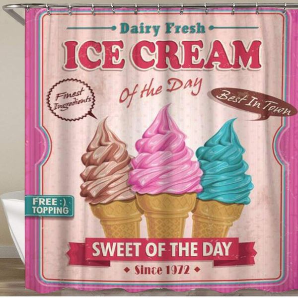 shower curtain,sundae retro vintage ice cream food cone sign strawberry,polyester fabric waterproof bath curtains hooks included
shower curtain,sundae retro vintage ice cream food cone sign strawberry,polyester fabric waterproof bath curtains hooks included