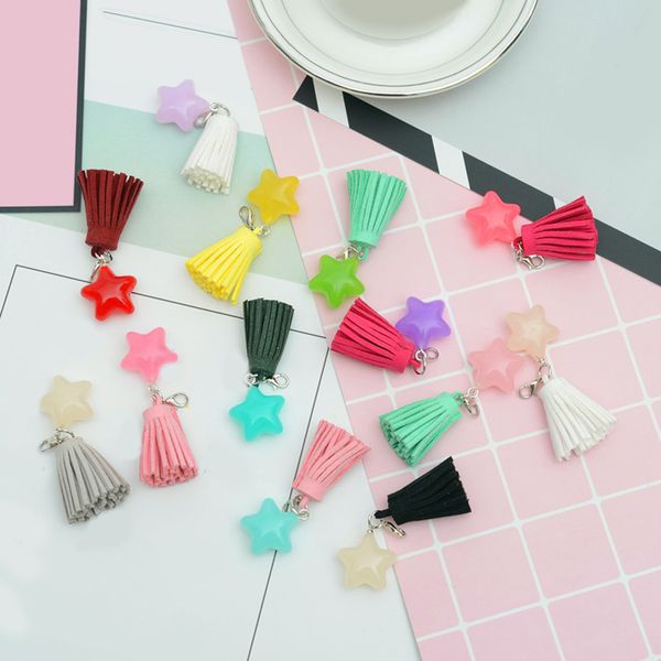 cute tassel car keychain for women men creative star key ring holder fashion key chains diy accessories, Slivery;golden
cute tassel car keychain for women men creative star key ring holder fashion key chains diy accessories, Slivery;golden