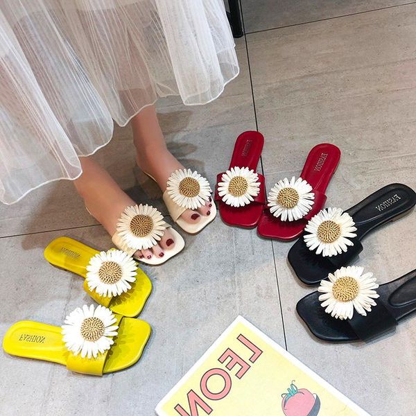 summer girl heart slippers cute indoor fashion small daisy sandals women comfortable soft bottom shoes, Black
summer girl heart slippers cute indoor fashion small daisy sandals women comfortable soft bottom shoes, Black
