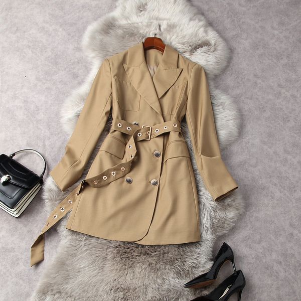 european and american women's clothing 2021 spring long sleeve double breasted lace-up fashion trench coat uekc, Tan;black
european and american women's clothing 2021 spring long sleeve double breasted lace-up fashion trench coat uekc, Tan;black