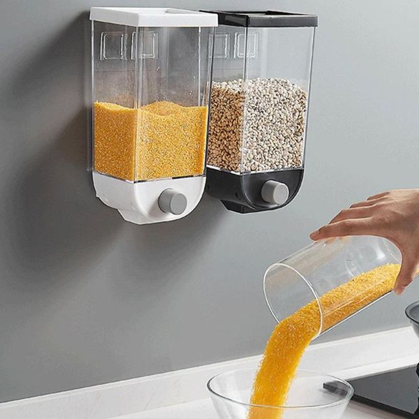 storage bottles & jars box automatic wall-mounted home rice collection fresh keeping container canister
storage bottles & jars box automatic wall-mounted home rice collection fresh keeping container canister