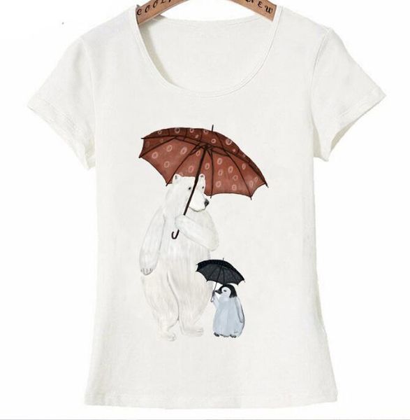été femmes mignon ours women polaire et pingouin parapluie impression temps vintage style hauts pour filles hi, White
été femmes mignon ours women polaire et pingouin parapluie impression temps vintage style hauts pour filles hi, White
