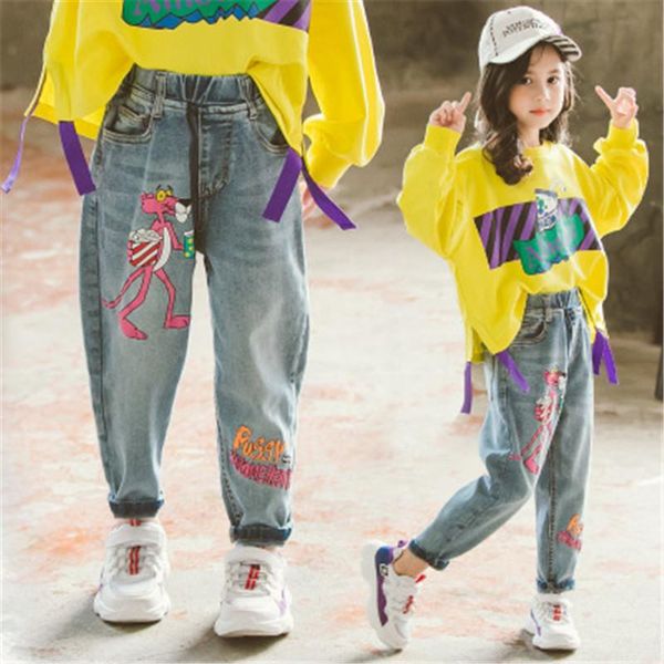 jeans kids cartoon trousers pant fashion girl's denim pants baby jean girls loose harem children's clothing, Blue
jeans kids cartoon trousers pant fashion girl's denim pants baby jean girls loose harem children's clothing, Blue