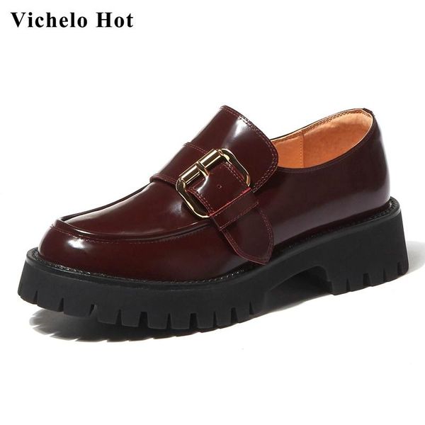 dress shoes vichelo 2021 full grain leather round toe med heel buckle decorations deep mouth slip on women pumps l39, Black
dress shoes vichelo 2021 full grain leather round toe med heel buckle decorations deep mouth slip on women pumps l39, Black
