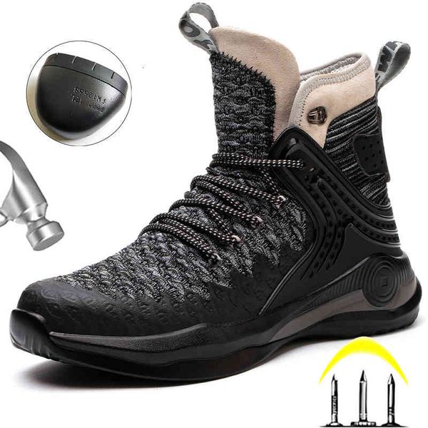 dress shoes high men boots steel toe work safety anti-puncture sneakers lightweight winter male dmd6, Black
dress shoes high men boots steel toe work safety anti-puncture sneakers lightweight winter male dmd6, Black