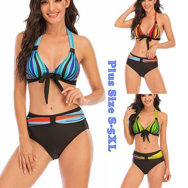 women's swimwear style plus size split bikini printed swimming briefs beachwear, White;black
women's swimwear style plus size split bikini printed swimming briefs beachwear, White;black