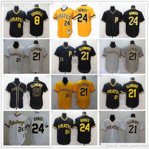 2022 news baseball 21 roberto clemente jerseys 8 willie stargell retro blue yellow 24 barry bonds jersey stitched gray road, Black
2022 news baseball 21 roberto clemente jerseys 8 willie stargell retro blue yellow 24 barry bonds jersey stitched gray road, Black