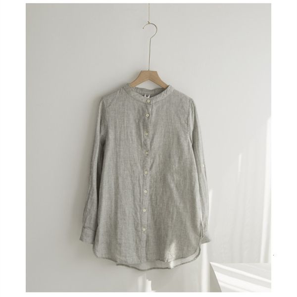 women's blouses & shirts lamtrip unique cotton yarn brief stand collar long sleeve shirt blouse female 2021 spring lwq4, White
women's blouses & shirts lamtrip unique cotton yarn brief stand collar long sleeve shirt blouse female 2021 spring lwq4, White