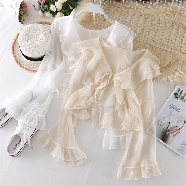 women's jackets 2021 summer elegant women shawl capes lady white wraps bow tie wrap bolero accessories coat sun protection fairy 1347, Black;brown
women's jackets 2021 summer elegant women shawl capes lady white wraps bow tie wrap bolero accessories coat sun protection fairy 1347, Black;brown
