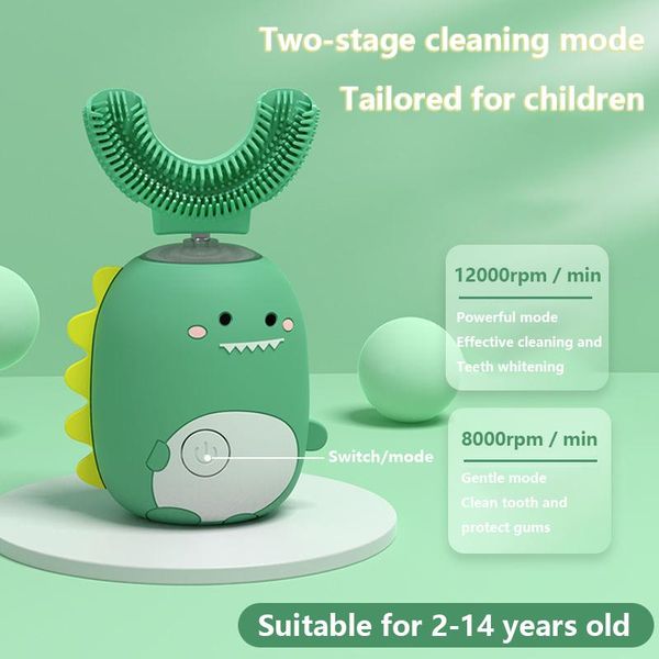 smart 360 degrees children electric toothbrush u type silicon chargeable automatic ultrasonic teeth tooth brush cartoon pattern
smart 360 degrees children electric toothbrush u type silicon chargeable automatic ultrasonic teeth tooth brush cartoon pattern