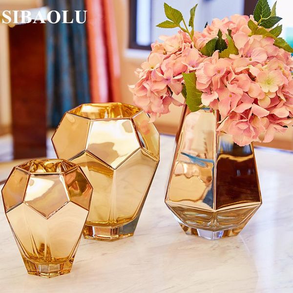 vases nordic gold personality plated glass vase living room flower arrangement ornaments europe tv cabinet dry tabletop
vases nordic gold personality plated glass vase living room flower arrangement ornaments europe tv cabinet dry tabletop