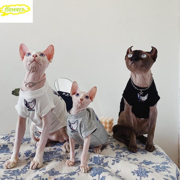 cat costumes hairless clothes pet sphinx tshirt german artistic couple parent-child clothing cotton for small dogs
cat costumes hairless clothes pet sphinx tshirt german artistic couple parent-child clothing cotton for small dogs