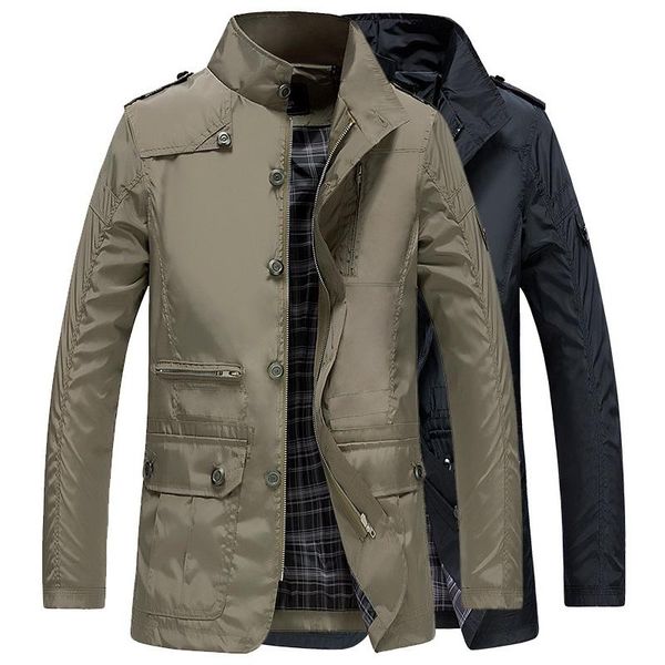 men's jackets 2021 arrival solid windbreaker jacket man casual loose overcoat male oversize coat m-5xl, Black;brown
men's jackets 2021 arrival solid windbreaker jacket man casual loose overcoat male oversize coat m-5xl, Black;brown