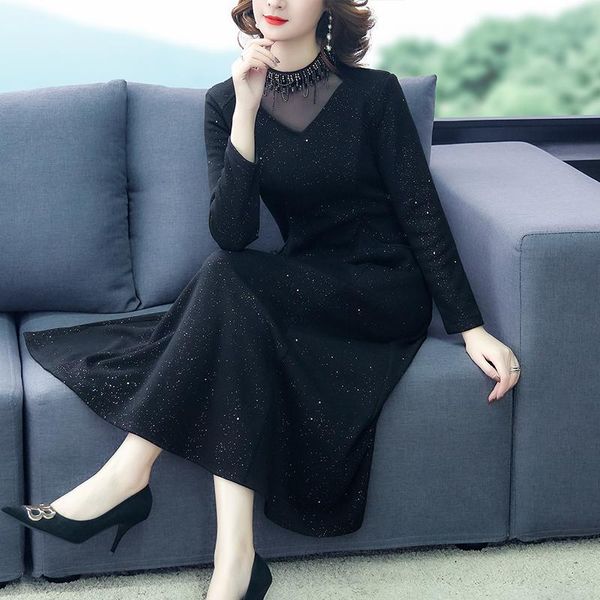 autumn black plush padded seqins dress winter vintage elegant 5xl plus size midi dresses women bodycon party vestidos casual, Black;gray
autumn black plush padded seqins dress winter vintage elegant 5xl plus size midi dresses women bodycon party vestidos casual, Black;gray