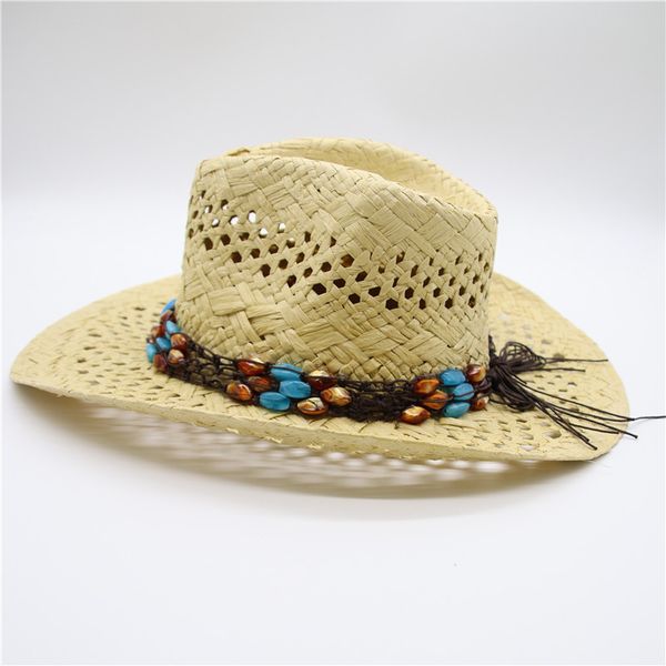 western cowboy sunshade straw spring summer name ethnic tibetan holiday style men's travel hat, Blue;gray
western cowboy sunshade straw spring summer name ethnic tibetan holiday style men's travel hat, Blue;gray