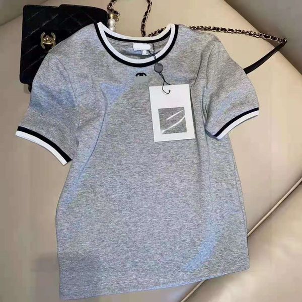 T Shirt 2021 Summer Fashion Brand Small Fragrance Chest Embroidery Simple Leisure Youth Thin Comfortable Women's Short Sleeves, White
T Shirt 2021 Summer Fashion Brand Small Fragrance Chest Embroidery Simple Leisure Youth Thin Comfortable Women's Short Sleeves, White