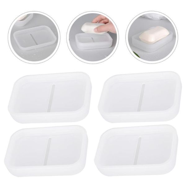 soap dishes 4pcs boxes holders storage versatile containers (transparent)
soap dishes 4pcs boxes holders storage versatile containers (transparent)