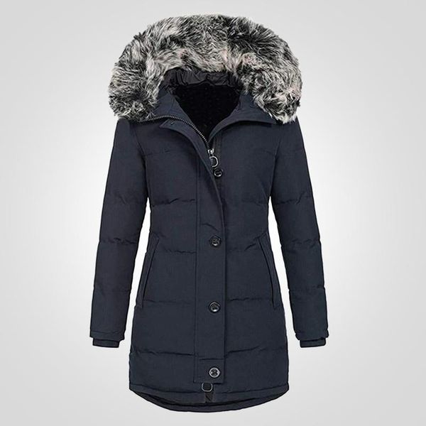 women's jackets autumn winter parkas women long jacket coat female down with faux fur collar hooded warm slim manteau, Black;brown
women's jackets autumn winter parkas women long jacket coat female down with faux fur collar hooded warm slim manteau, Black;brown