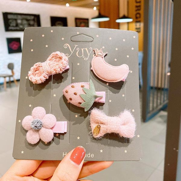 hair accessories 5pcs animal flower fruit baby hairpin girls cute star set cartoon crown bow child clips headdress gift, Slivery;white
hair accessories 5pcs animal flower fruit baby hairpin girls cute star set cartoon crown bow child clips headdress gift, Slivery;white