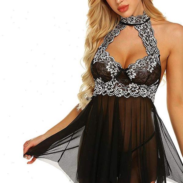 nightgowns lace printed gauze womens sleepwears halter see through mini nightdress femme irregular hem nighties sleepshirts, Black;red
nightgowns lace printed gauze womens sleepwears halter see through mini nightdress femme irregular hem nighties sleepshirts, Black;red