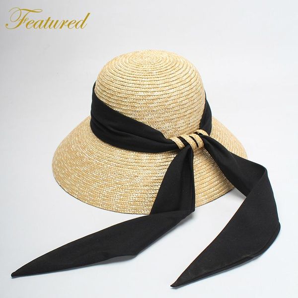 summer ladies style wheat straw solid color hat dome bow ribbon big eaves sun wide brim hats, Blue;gray
summer ladies style wheat straw solid color hat dome bow ribbon big eaves sun wide brim hats, Blue;gray