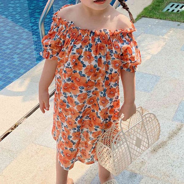girl's dresses summer flower girl clothing one shoulder collar holiday style kids clothes girls for v2au, Red;yellow
girl's dresses summer flower girl clothing one shoulder collar holiday style kids clothes girls for v2au, Red;yellow