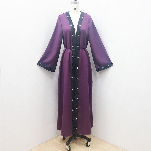 ramadan muslim abaya dress women lace-up dubai arab diamond kaftan hijab dresses turkey islamic clothing musulman ensembles, Red
ramadan muslim abaya dress women lace-up dubai arab diamond kaftan hijab dresses turkey islamic clothing musulman ensembles, Red