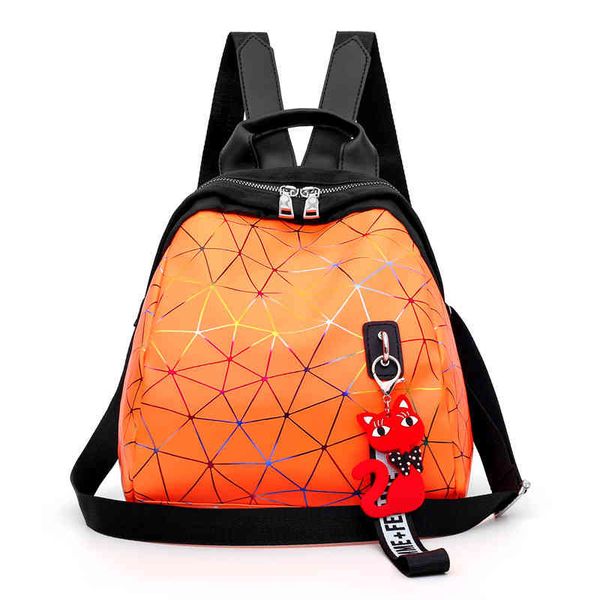 handbag 2021 fashion korean backpack oxford cloth orescent splicing schoolbag large capacity, Black;red
handbag 2021 fashion korean backpack oxford cloth orescent splicing schoolbag large capacity, Black;red