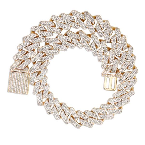 pendant necklaces 20mm miami est box clasp cuban link chain heavy iced out cubic zircon necklace choker bling hip hop jewelry for men, Silver
pendant necklaces 20mm miami est box clasp cuban link chain heavy iced out cubic zircon necklace choker bling hip hop jewelry for men, Silver