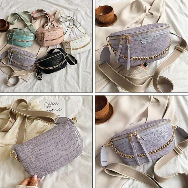 waist bags pu leather fanny pack shoulder bag ladies alligator pattern women belt multifunctional chest
waist bags pu leather fanny pack shoulder bag ladies alligator pattern women belt multifunctional chest