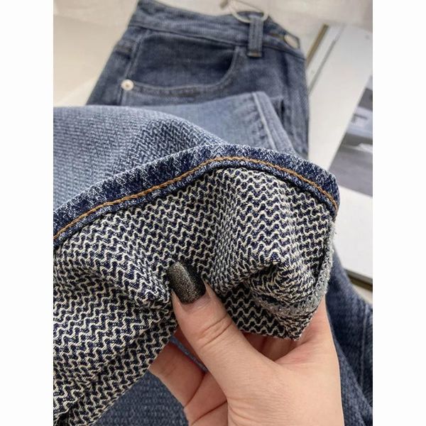 women's jeans straight vintage high waist spring autumn loose wide leg washed chic trousers plus size 2021 korean fashion, Blue
women's jeans straight vintage high waist spring autumn loose wide leg washed chic trousers plus size 2021 korean fashion, Blue