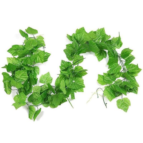 12pcs/bag green artificial hanging vine leaf garland plants leaves diy for home bathroom decoration garden party decor decorative flowers &
12pcs/bag green artificial hanging vine leaf garland plants leaves diy for home bathroom decoration garden party decor decorative flowers &