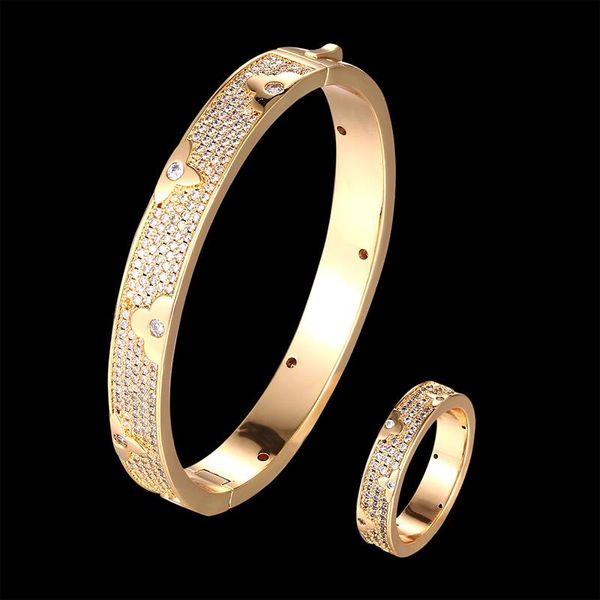 earrings & necklace vanifin luxury exquisite delicate flower bangle with ring jewelry set full zirconia micro pave setting trendy fashion, Silver
earrings & necklace vanifin luxury exquisite delicate flower bangle with ring jewelry set full zirconia micro pave setting trendy fashion, Silver
