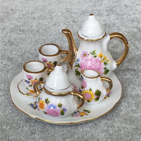 decorative objects & figurines 8pcs/set doll house colorful rose pattern ceramic tea set diy miniatures ornaments
decorative objects & figurines 8pcs/set doll house colorful rose pattern ceramic tea set diy miniatures ornaments