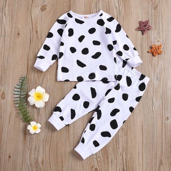 clothing sets autumn toddler baby girl outfits long-sleeved trousers cows cartoon print suit kids for set traje de bebé, White
clothing sets autumn toddler baby girl outfits long-sleeved trousers cows cartoon print suit kids for set traje de bebé, White