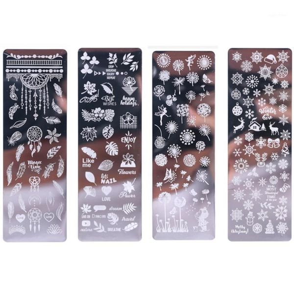 1pcs nail art stamp stamping template flower geometric animals diy designs manicure image plate stencil1, White
1pcs nail art stamp stamping template flower geometric animals diy designs manicure image plate stencil1, White