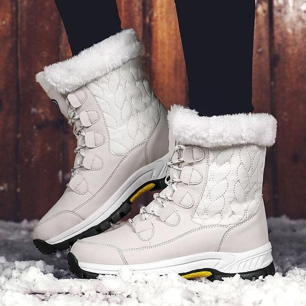 boots winter women's plus velvet thickening warm snow boot shoes outdoor leisure wear-resistant cotton shoe large size, Black
boots winter women's plus velvet thickening warm snow boot shoes outdoor leisure wear-resistant cotton shoe large size, Black