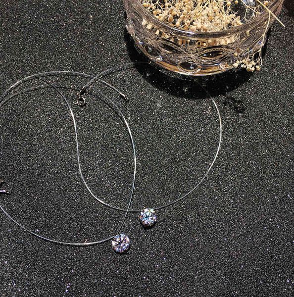 925 sterling silver stereo transparent fishing line stealth necklace snowball crystal from austrian locks chain gift
925 sterling silver stereo transparent fishing line stealth necklace snowball crystal from austrian locks chain gift