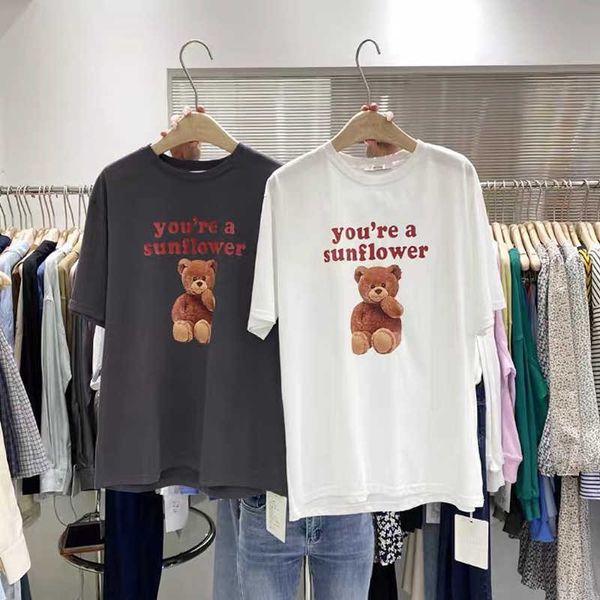 casual summer tshirt femme female short sleeve t shirt women cotton slim cartoon letter t-shirt woman gray white 210604
casual summer tshirt femme female short sleeve t shirt women cotton slim cartoon letter t-shirt woman gray white 210604