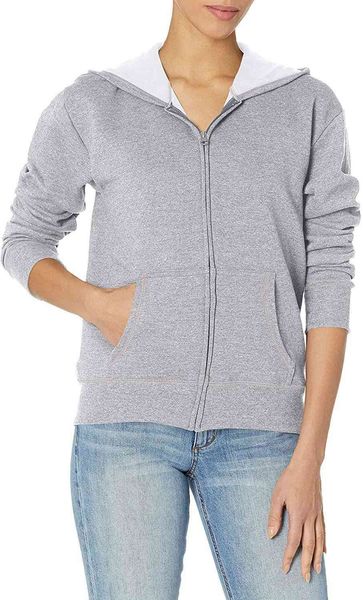 2021 autumn winter solid color coat sports sweater hoodie women's zipper, Blue;black 
2021 autumn winter solid color coat sports sweater hoodie women's zipper, Blue;black