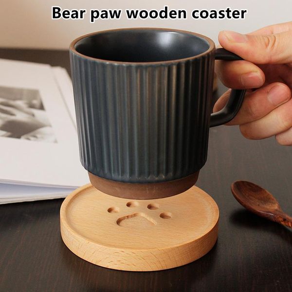 mats & pads cute cartoon cat wooden pad milk tae coffee cup mat round soft heat-insulated placemats home decoration 1pcs
mats & pads cute cartoon cat wooden pad milk tae coffee cup mat round soft heat-insulated placemats home decoration 1pcs